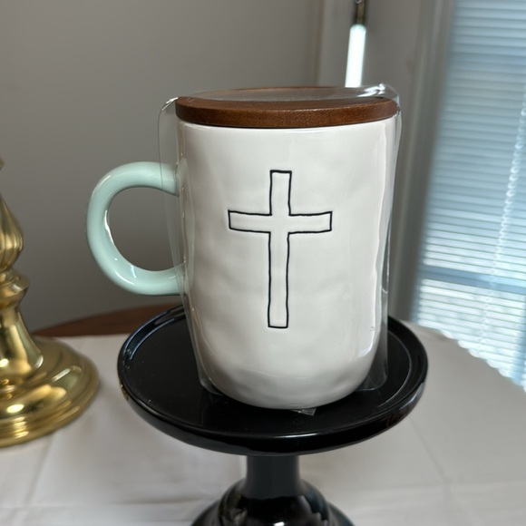 Rae Dunn Let Us Rejoice coffee/tea mug - Picture 3 of 6